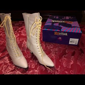 Brand New Funtasma Victorian Boots Size 8